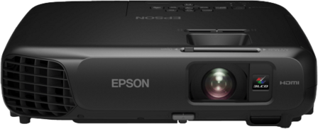 EPSON EB-W03 - 1280x800 - 16:10 - VGA - HDMI - S-Video - 27 uur