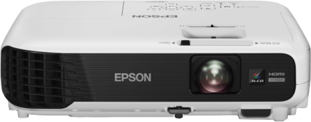 EPSON EB-W04 - 1280x800 - 16:10 - VGA - HDMI - S-Video - 1231 uur